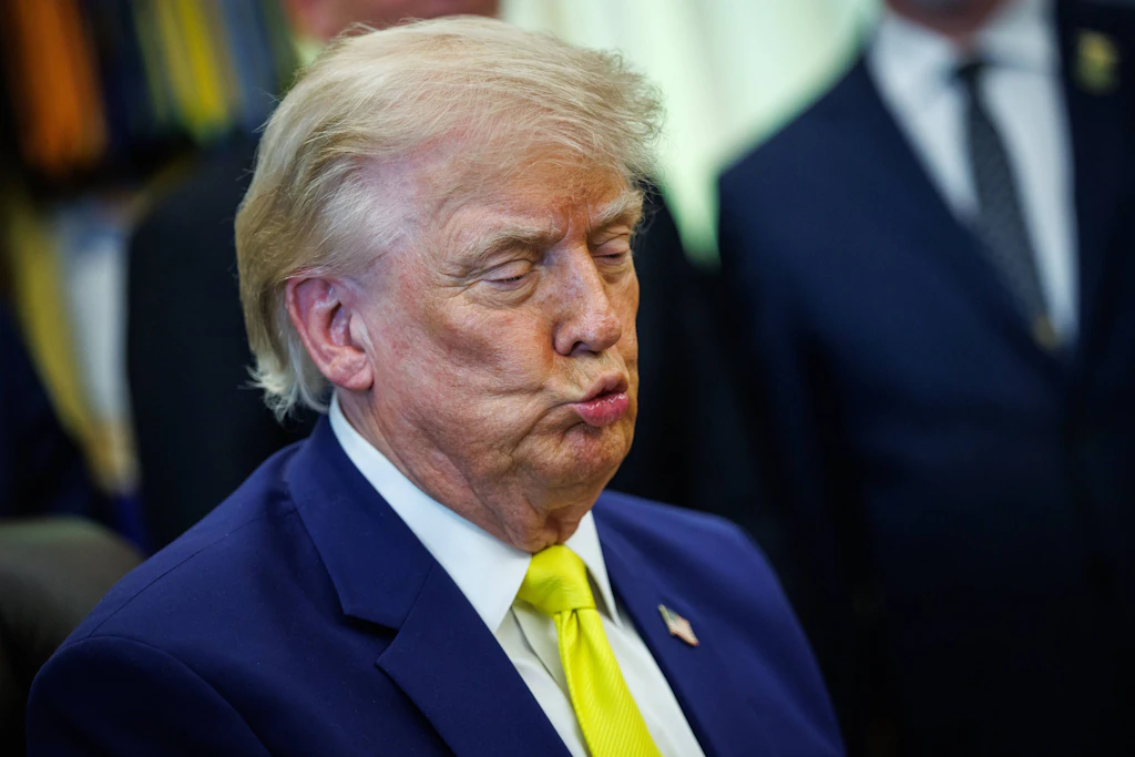 US-Präsident Donald Trump tritt bei den Verhandlungen mit dem Iran derzeit auf der Stelle.