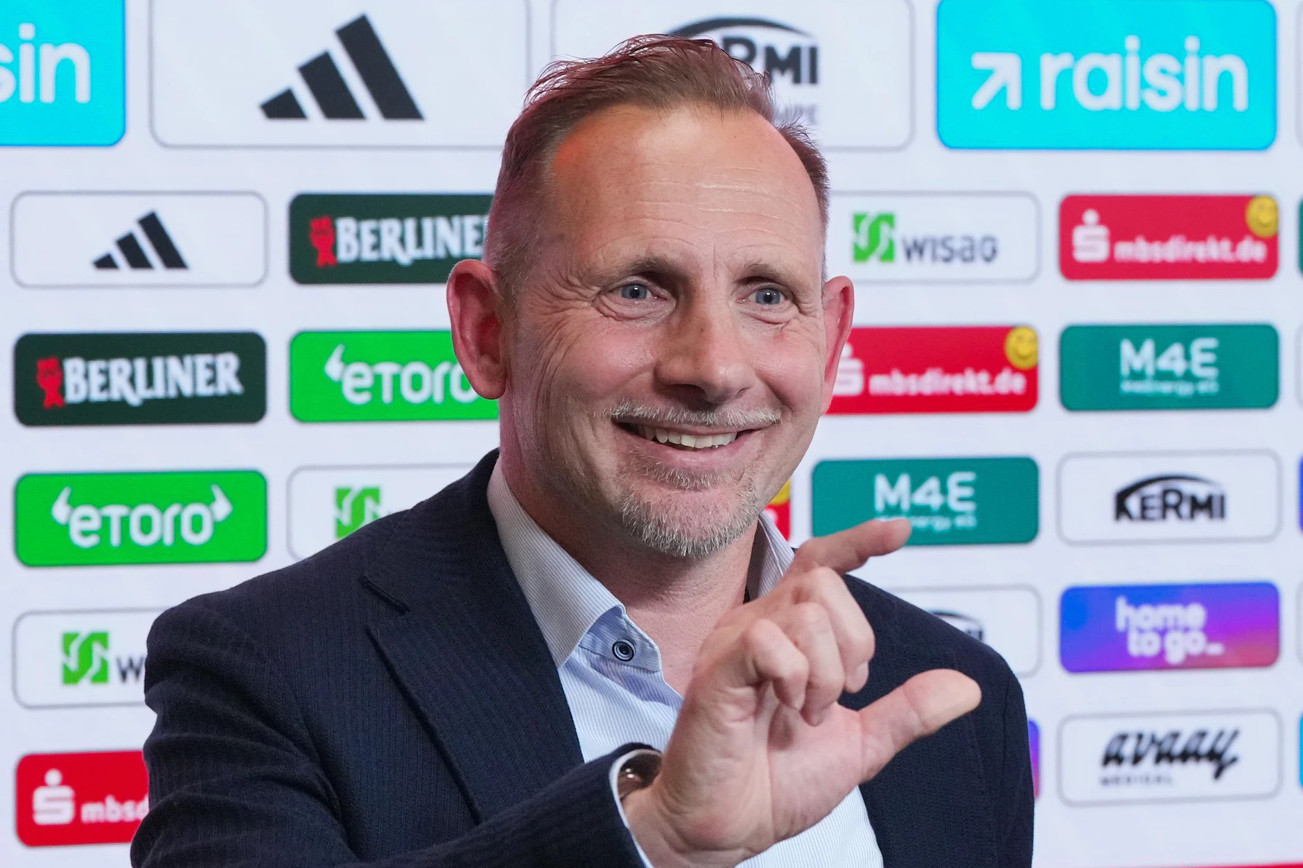 Union-Trainer Mauro Lustrinelli wird in Baunschweig sein Union-Debüt geben.