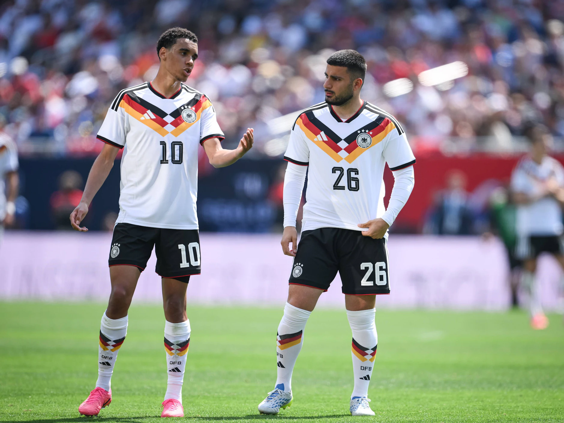 Beim Testspiel Deutschland gegen die USA am Samstagabend war die Qualität des Livestreams schlecht.