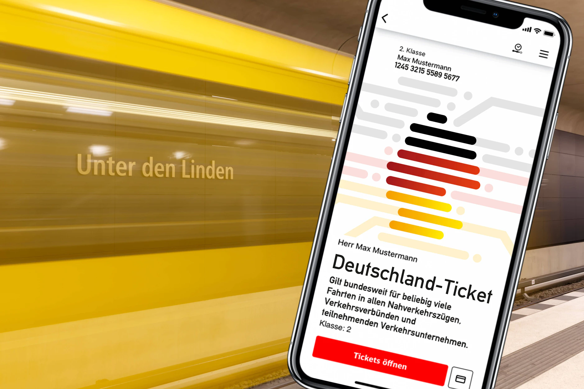 Besitzer von Deutschlandtickets müssen oft nicht so viel Strafe zahlen.