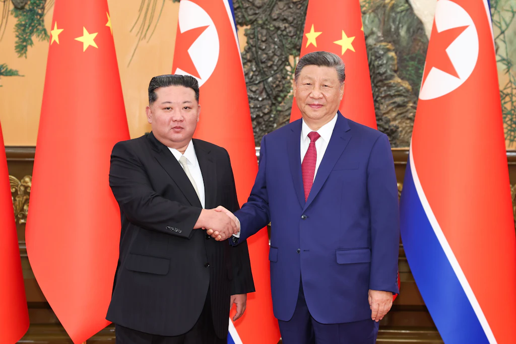 Erster Besuch seit sieben Jahren: Chinas Präsident Xi in Nordkorea eingetroffen