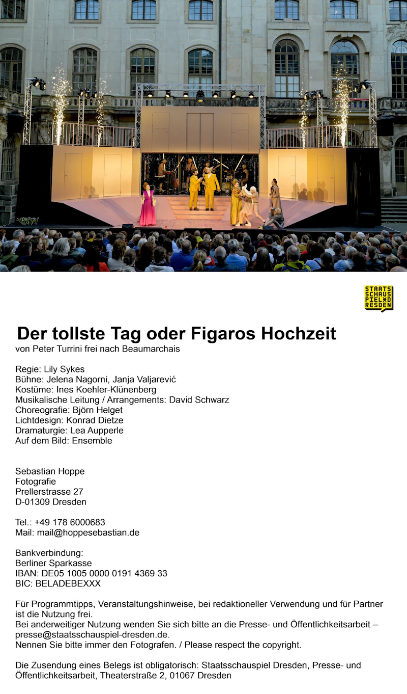 Figaros Hochzeit in Dresden: „Ein Himmelreich für 