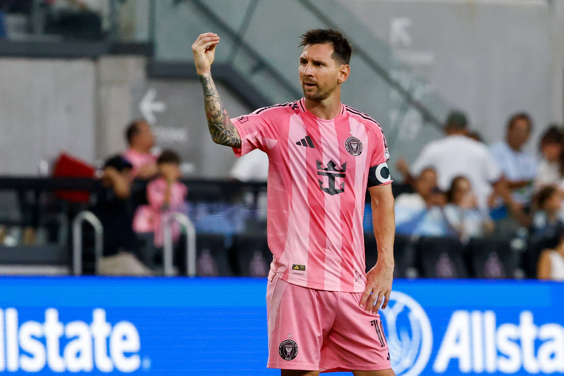 Lionel Messi war Sami Khediras größer Kontrahent.