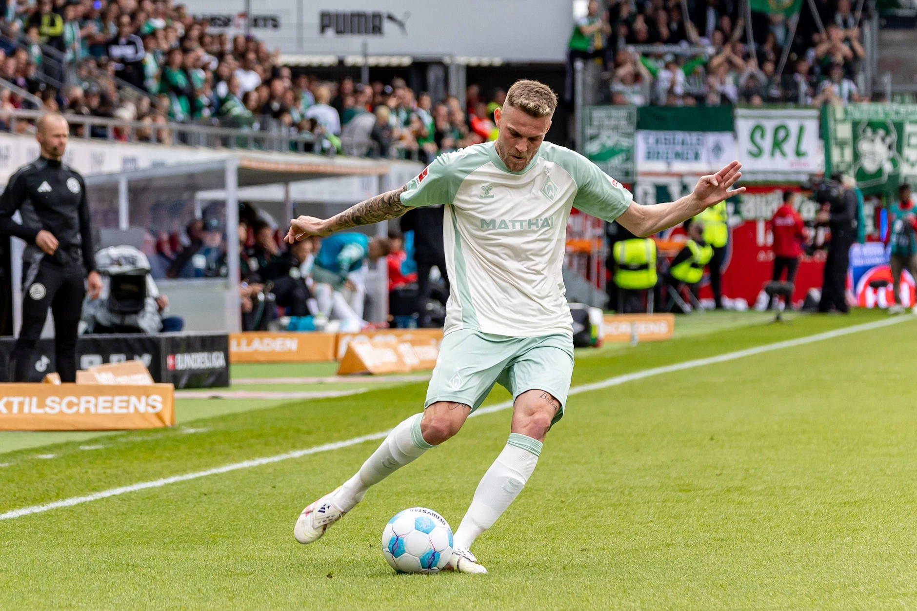 Stürmer Marvin Ducksch spielte vier Jahre bei Werder Bremen, machte für die Hanseaten in 134 Spielen 54 Treffer und bereite 40 Tore vor.