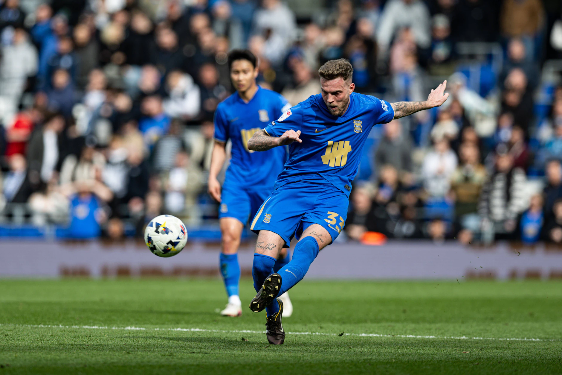 Der Ex-Bremer Marvin Ducksch spielte eine Saison bei Birmingham City, jetzt will er England wieder verlassen. Hertha BSC würde ihn gerne verpflichten.