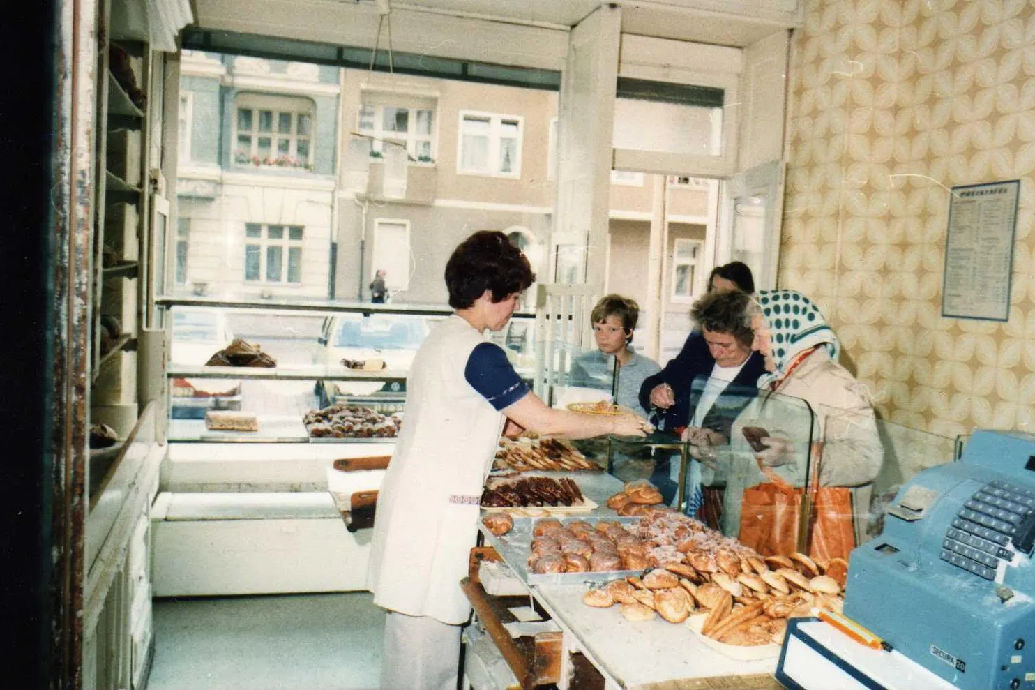 Bäckerei Siebert in der DDR. Hier überdauerte das alte Rezept ohne West-Industrie.