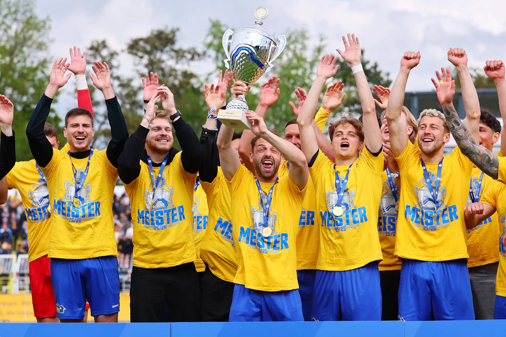 Amtierender Regionalliga-Meister der Staffel Nordost: Lok Leipzig hätte den frei gewordenen Platz in der 3. Liga am ehesten verdient.
