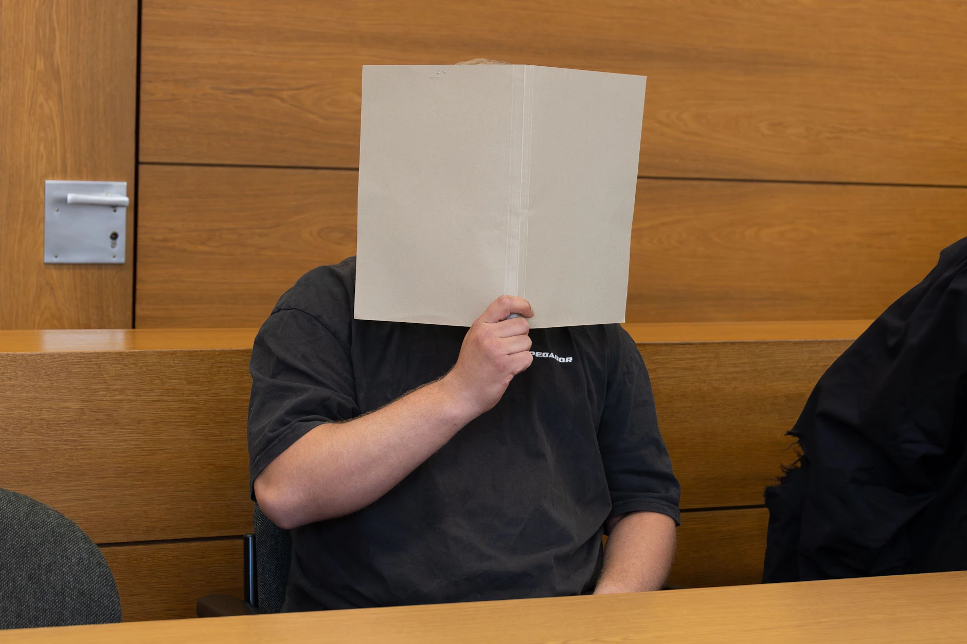 Marc P. aus Rudow Dienstagvormittag vor Gericht.