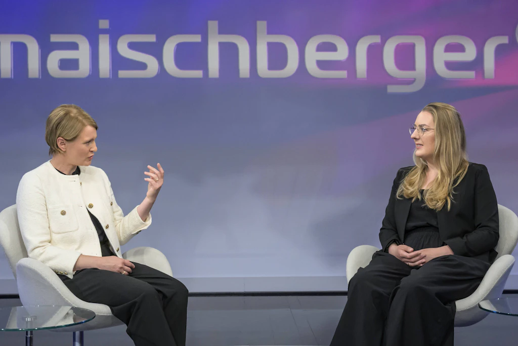 Katharina Dröge (Grüne) war am Montagabend in der Sendung „Maischberger“ zu Gast.