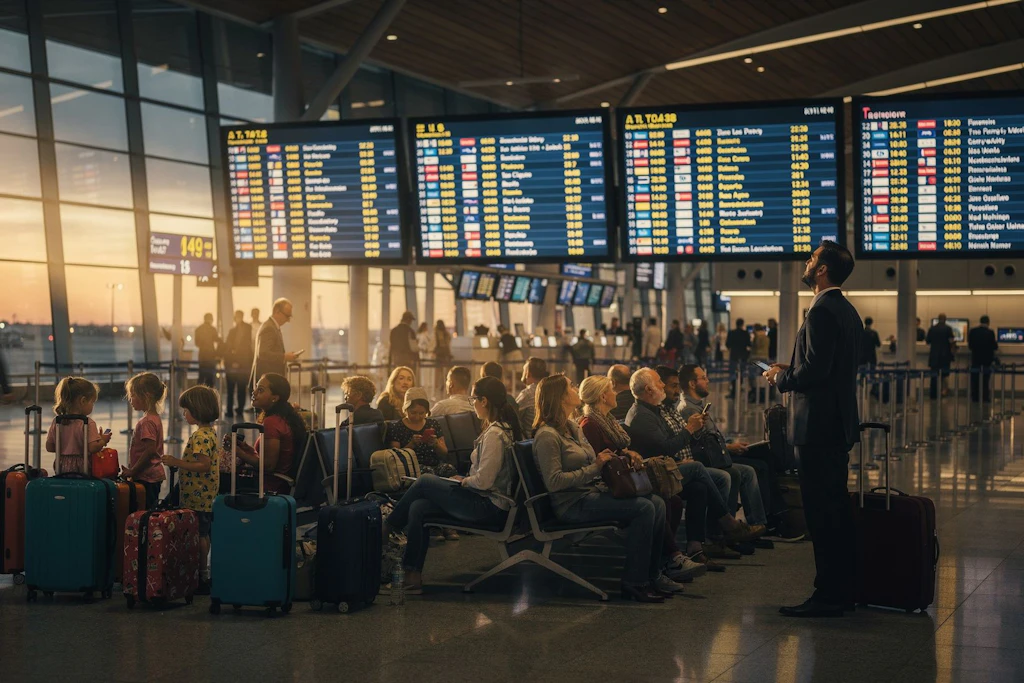 Verspätungen sind ärgerlich – Passagiere können jedoch von ihren Rechten Gebrauch machen.