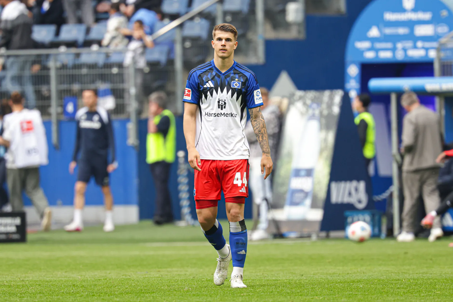 Luka Vušković spielt seit Ende August als Leihspieler beim HSV.