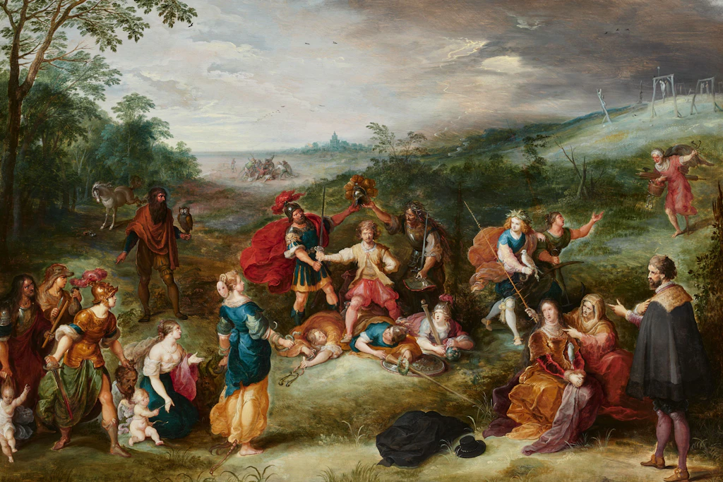 Nach einer Untersuchung wird das Kunstwerk von Frans Francken II. im Semperbau zu sehen sein.