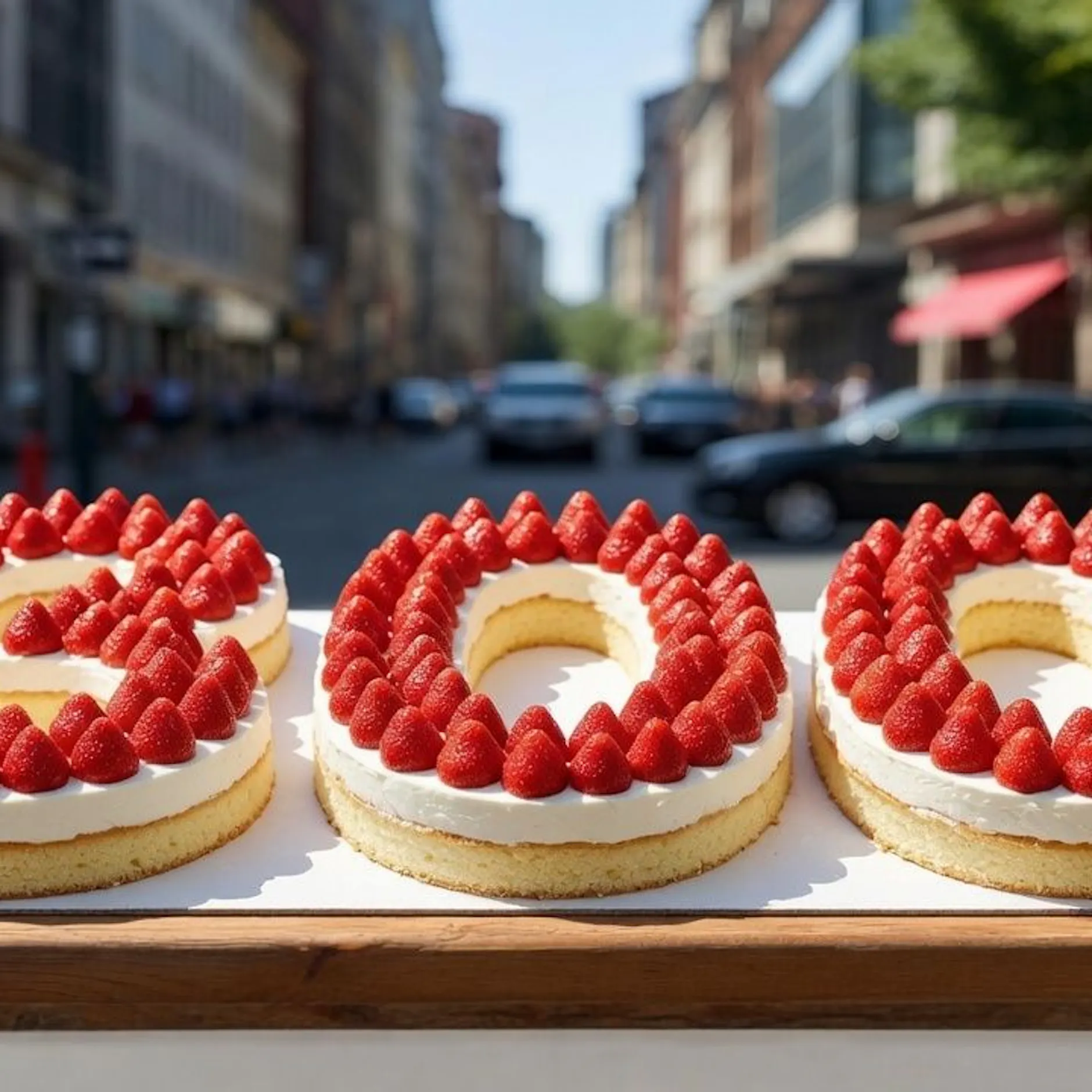 300 Meter Erdbeerschnitte in Berlin: Hier sichern Sie sich ein Stück
