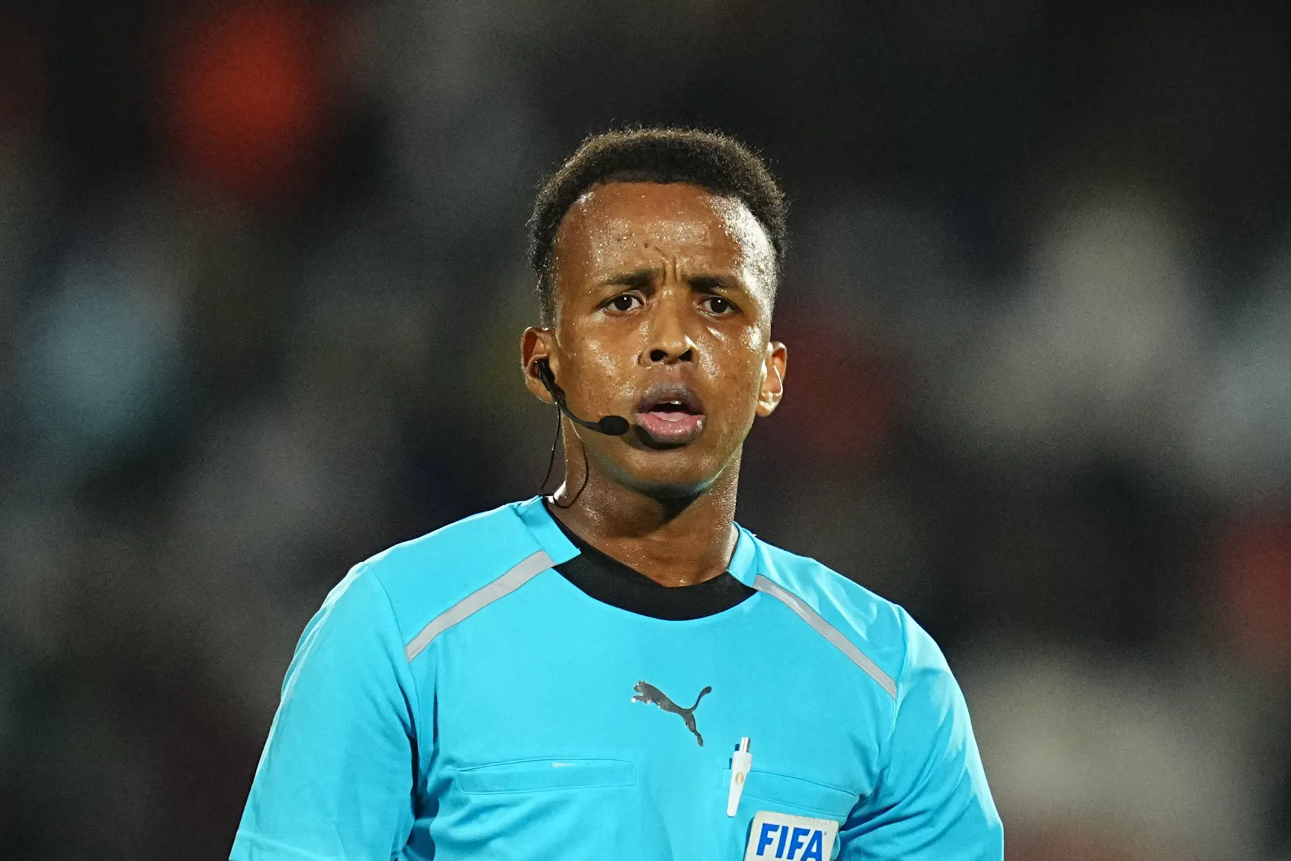 Schiedsrichter Omar Artan darf nicht bei der WM pfeifen, weil er aus Somalia kommt. Es ist der erste Skandal dieser Weltmeisterschaft.