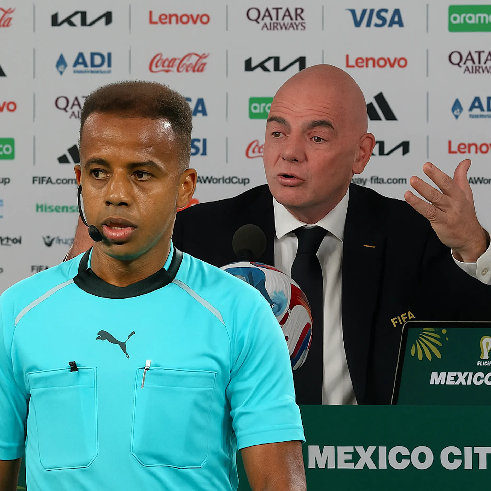 WM-Skandal: Fifa-Boss Infantino macht Somalia-Schiri kleine Hoffnung