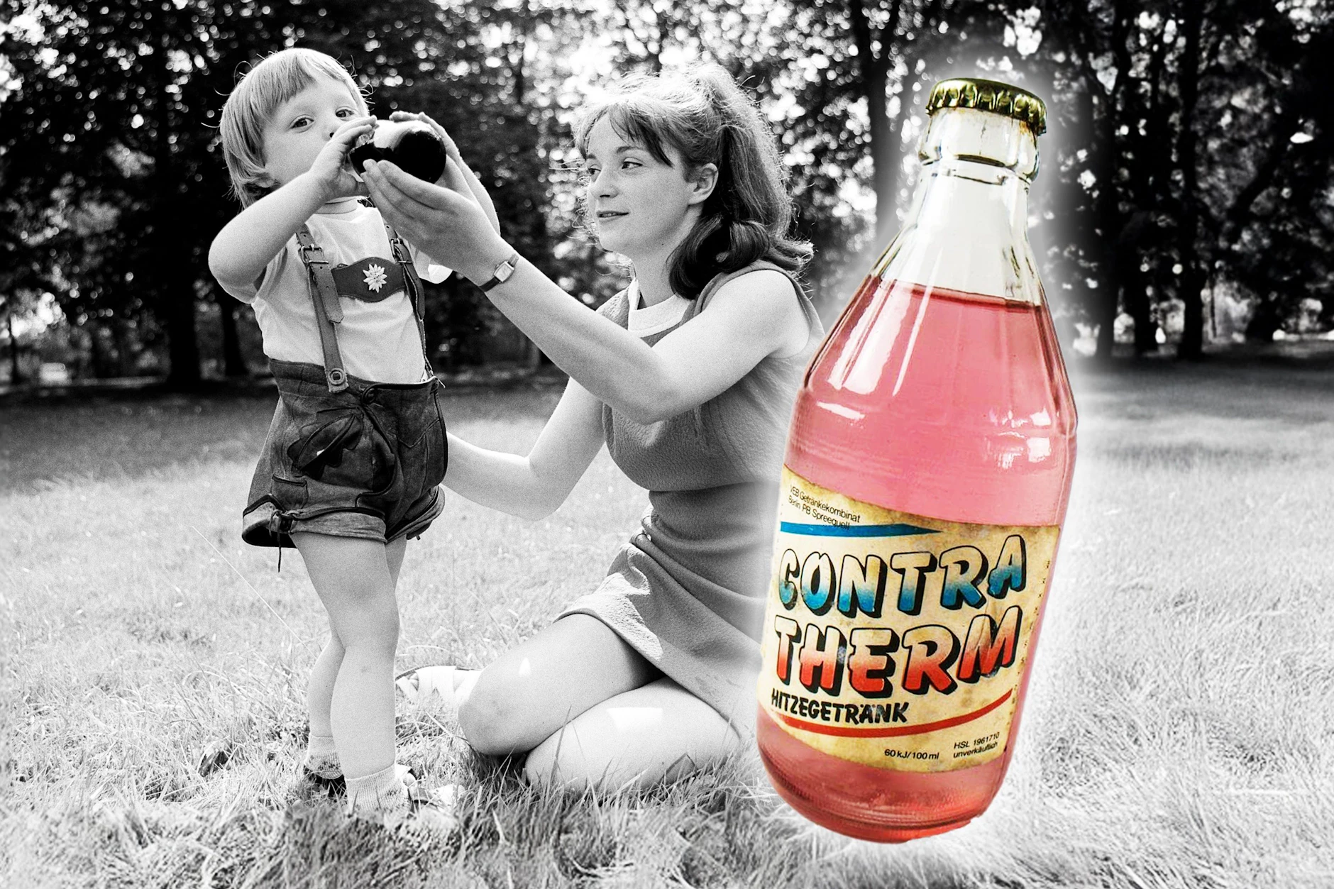 Die Contratherm-Limonade durfte nicht jeder einfach so süffeln. Sie war Arbeitern und Arbeiterinnen in bestimmten Berufen vorbehalten.