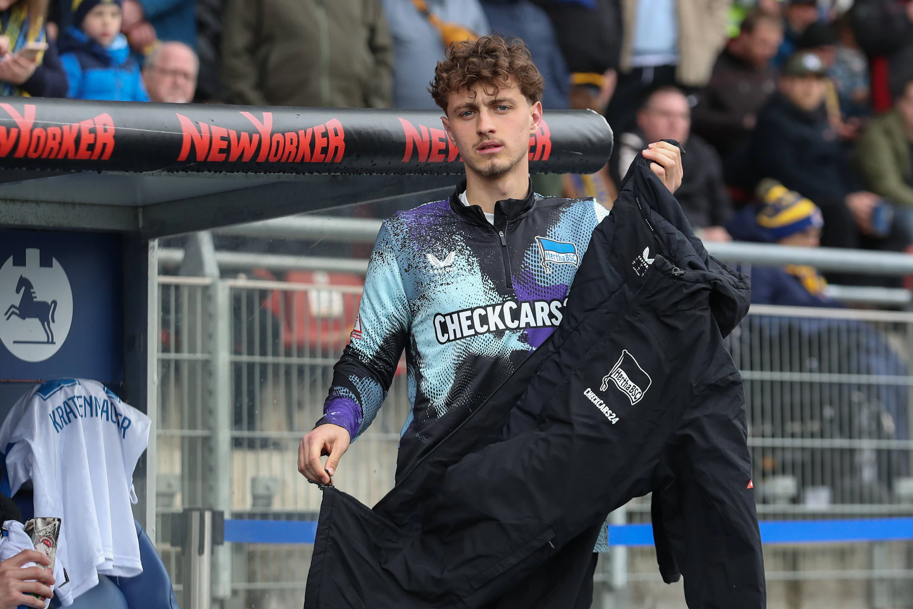 In den letzten Wochen bei Hertha BSC war Maurice Krattenmacher nur noch Ersatzspieler, obwohl die Saison stark begann.
