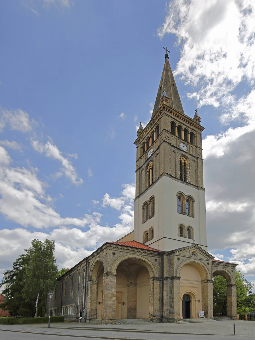 Ein weiteres Stüler-Werk: die Nikolai-Kirche in Oranienburg