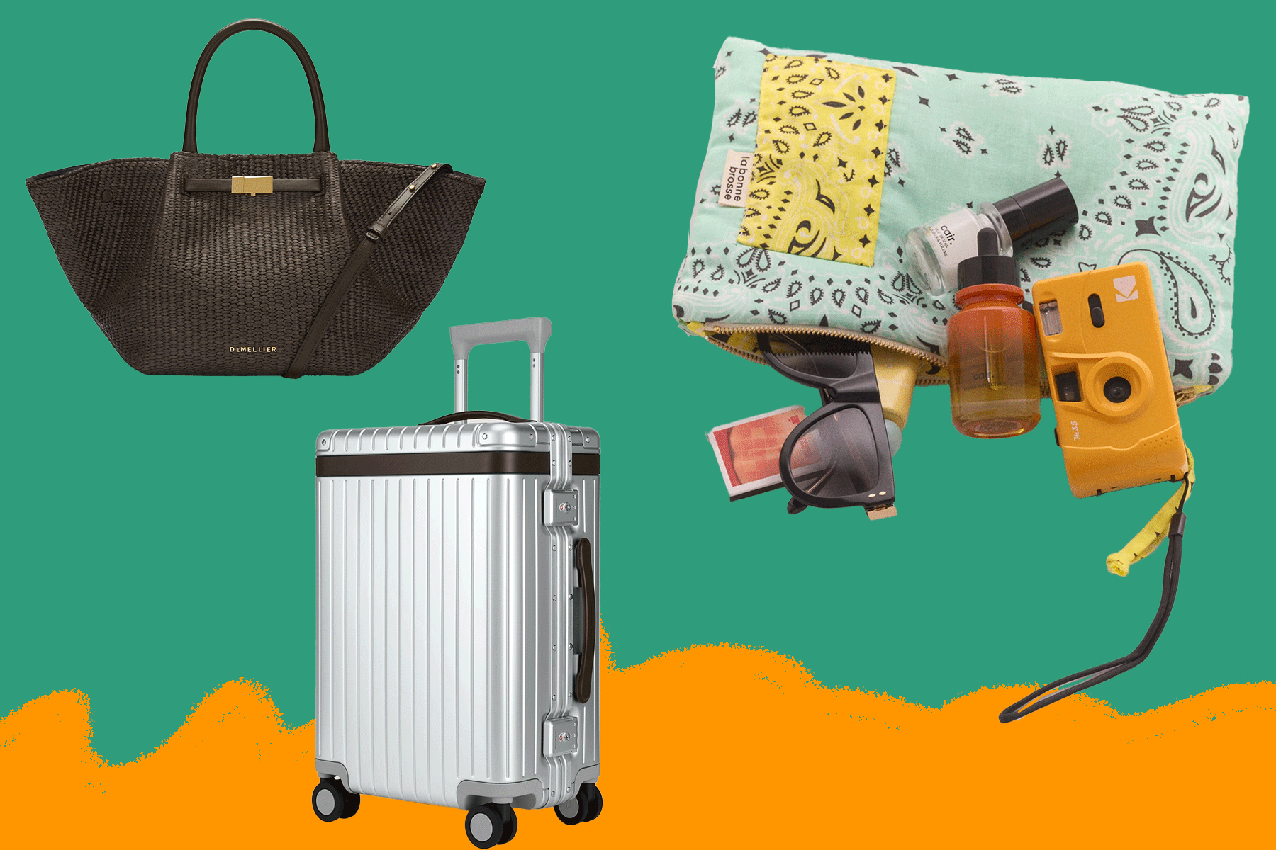 Ich packe meinen Koffer und nehme mit: Das mondänste Reisegepäck für den Sommer