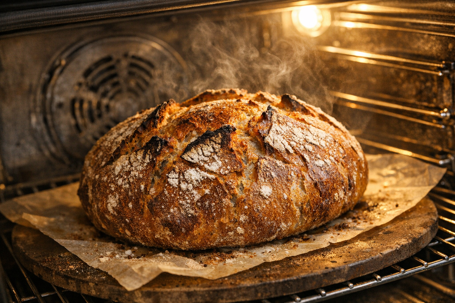 Brot selber backen: So machen Sie knuspriges Krustenbrot wie vom Bäcker