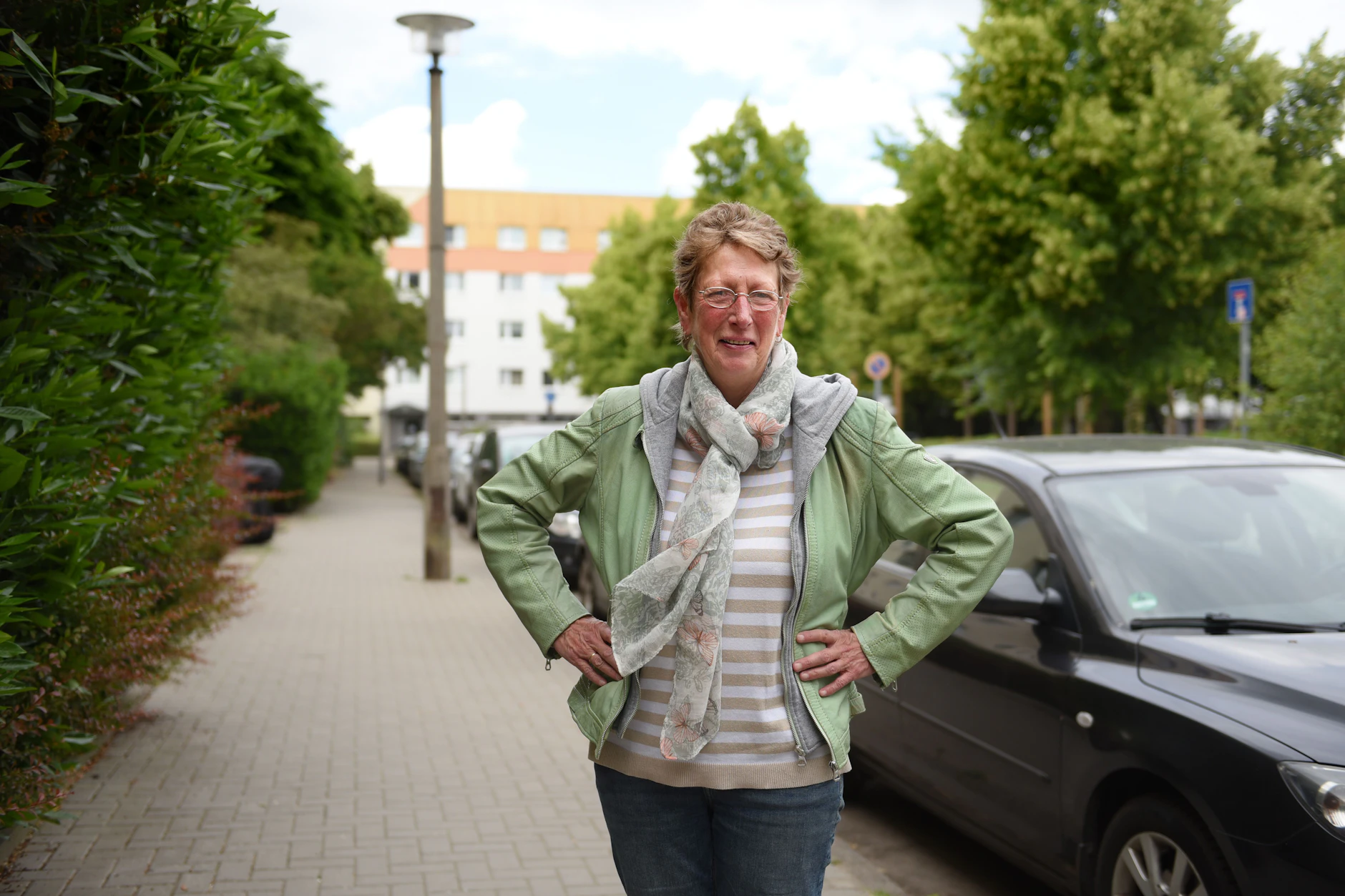 Sigrid (66) wohnt bereits seit 40 Jahren in Buch.