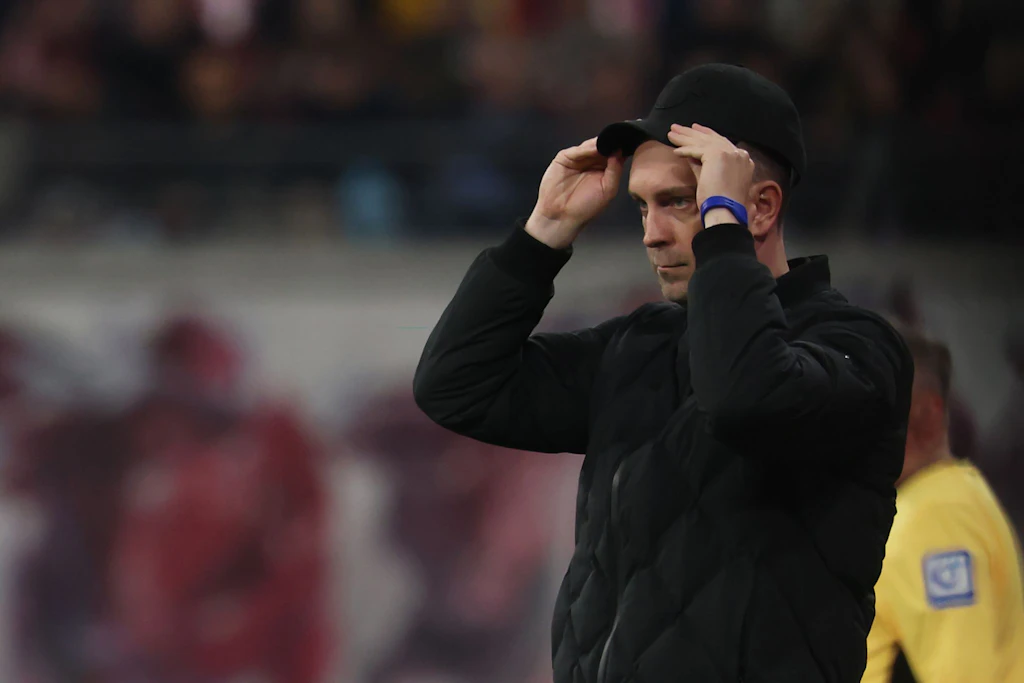 Ole Werner muss bei RB Leipzig wohl seinen Hut nehmen.