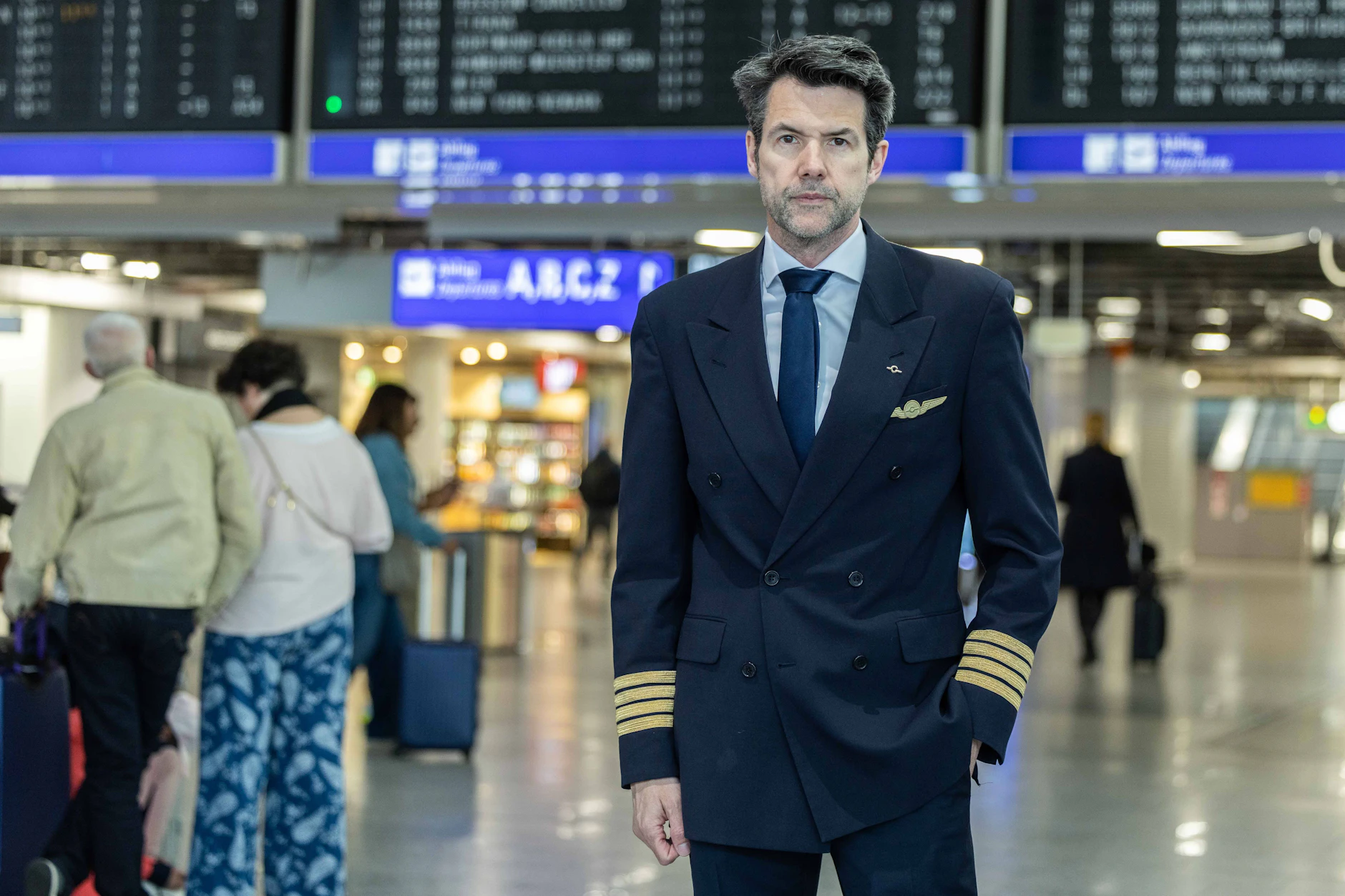 Andreas Pinheiro, Präsident der Vereinigung Cockpit. Die Piloten der Airline gehören zu den Top-Verdienern – dennoch sorgen Streiks und Tarifkonflikte für neuen Ärger.