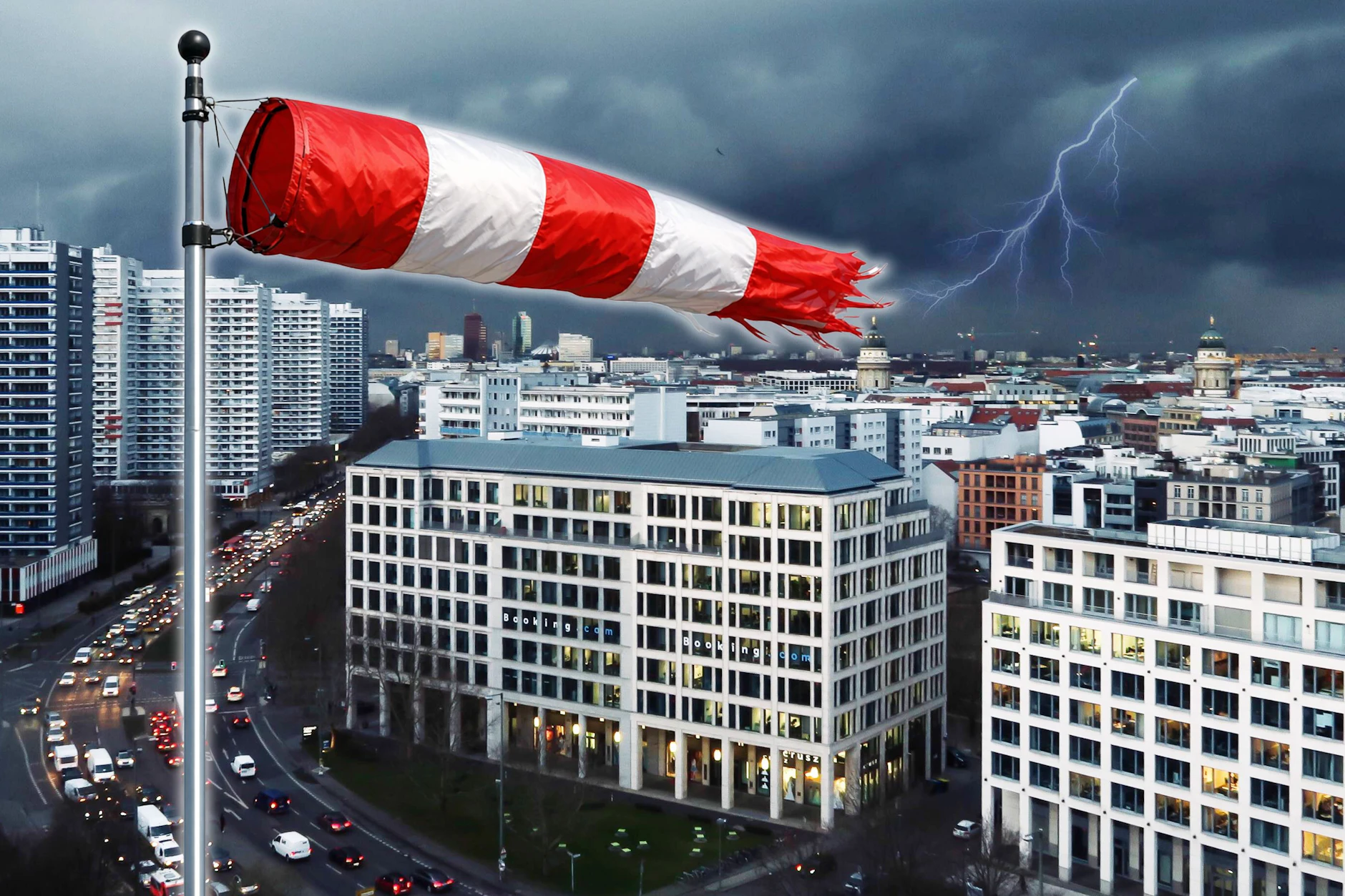 Am Wochenende könnte es in einigen Regionen in Deutschland stürmisch werden – ob Ausläufer auch Berlin erreichen, wird sich zeigen.