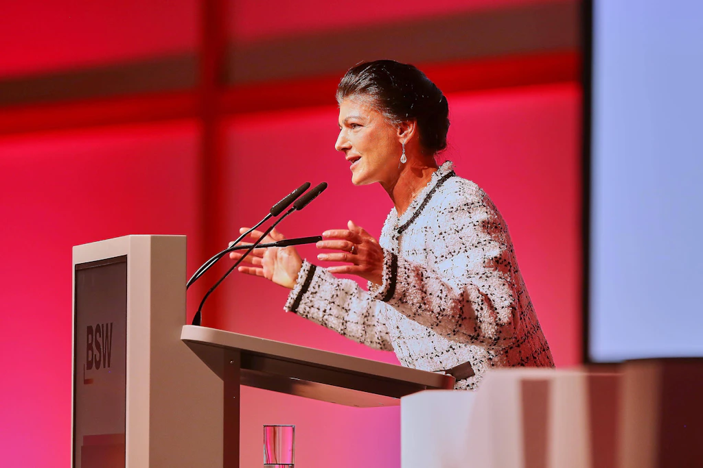 Sahra Wagenknecht: Die BSW-Politikerin will in Magdeburg ihre „Anti-Merz-Kampagne“ starten.