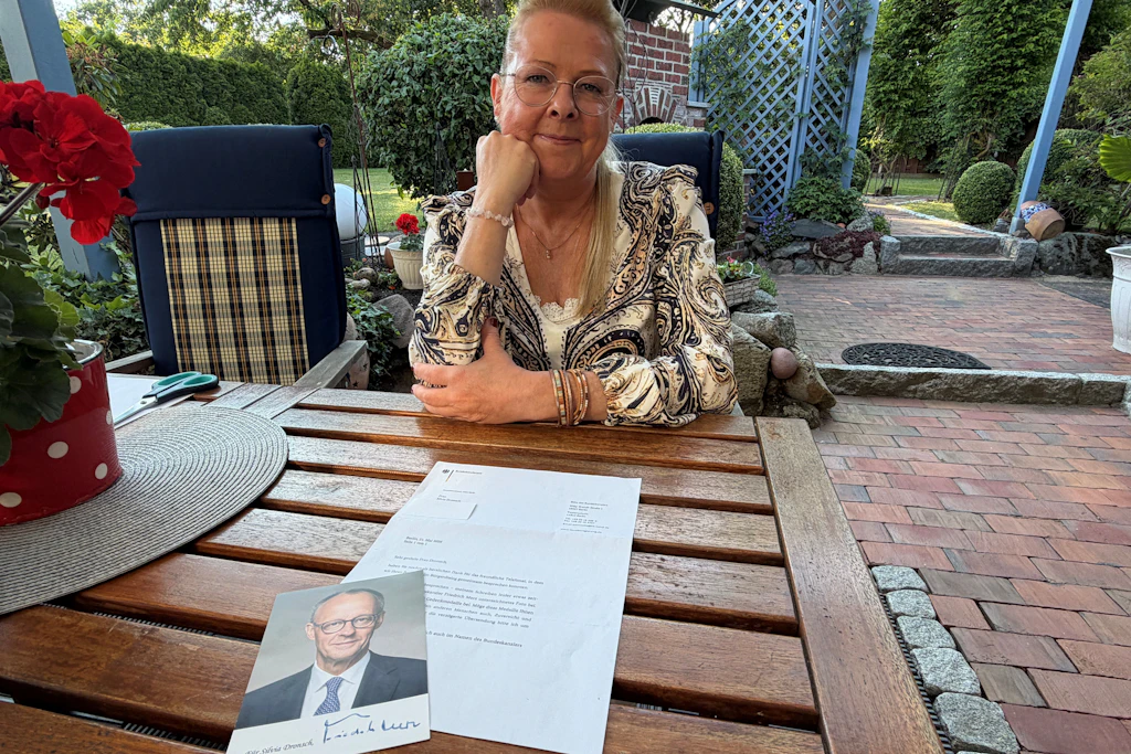 Silvia Dronsch sagt: „Ich wollte Respekt und eine ehrliche Entschuldigung. Bekommen habe ich eine Autogrammkarte vom Bundeskanzler mit aufgedruckter Unterschrift.“