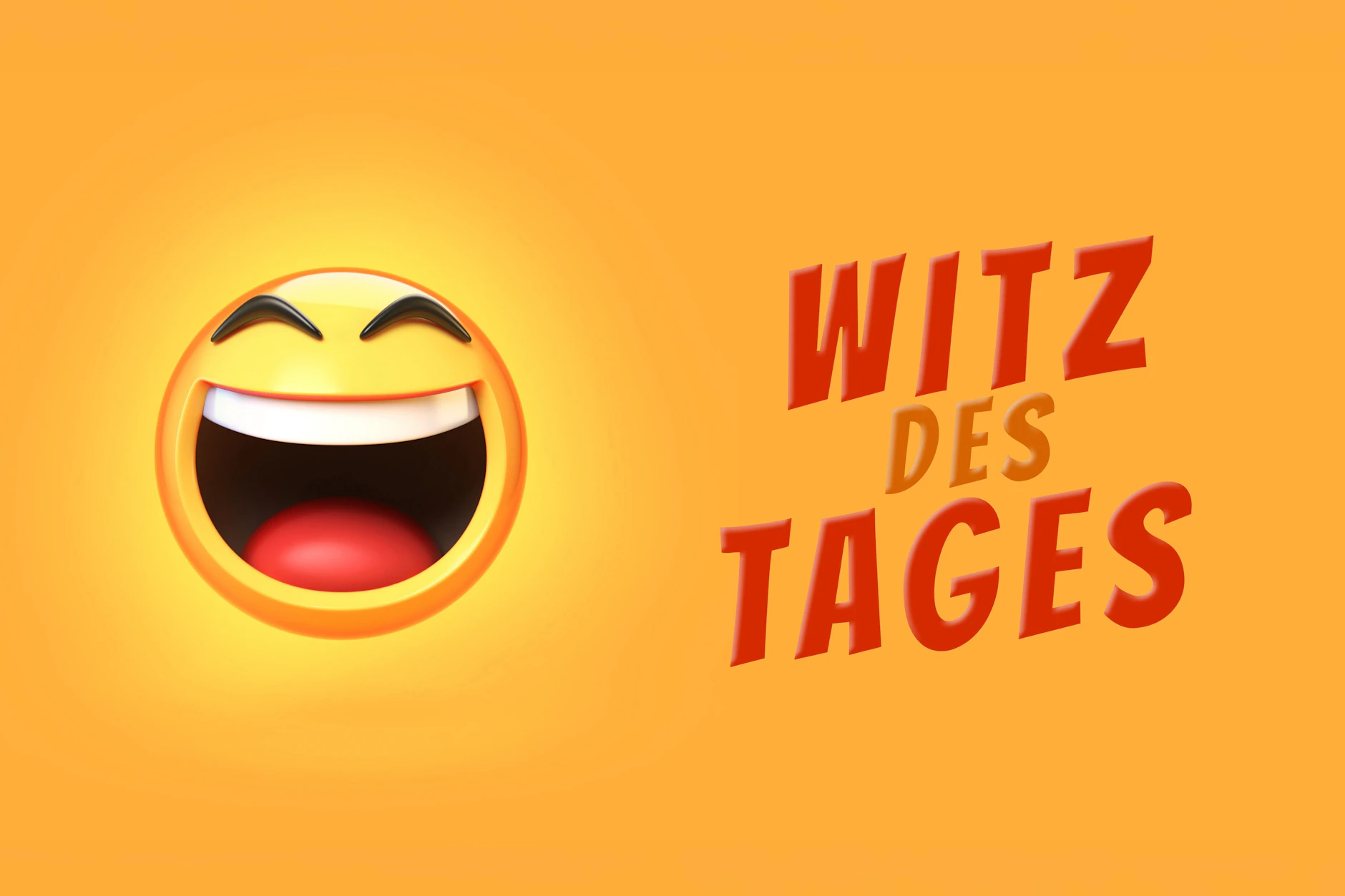 Der Witz des Tages erfrischt Sie jeden Tag mit einer kleinen, aber feinen Portion Humor. Drei lustige Witze bekommen Sie dafür jeden Tag von uns serviert. Viel Freude!