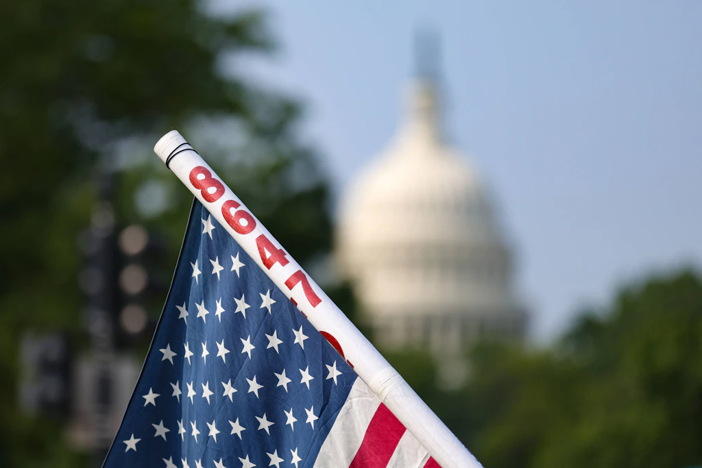 8647 auf dem Rasen der National Mall: Wie vier Ziffern Trumps die USA in einen Verfassungskrimi stürzen