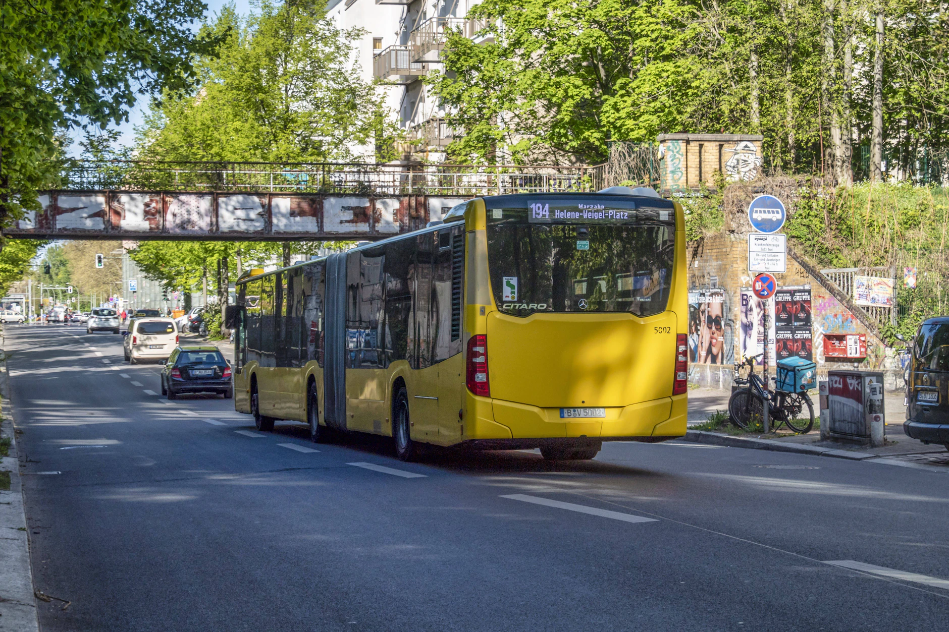 Diese Görlitzer Brücke führt nach Alt-Treptow.