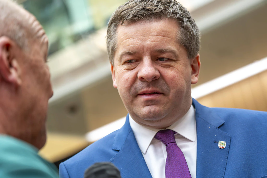 Sven Schulze (CDU), Ministerpräsident von Sachsen-Anhalt.