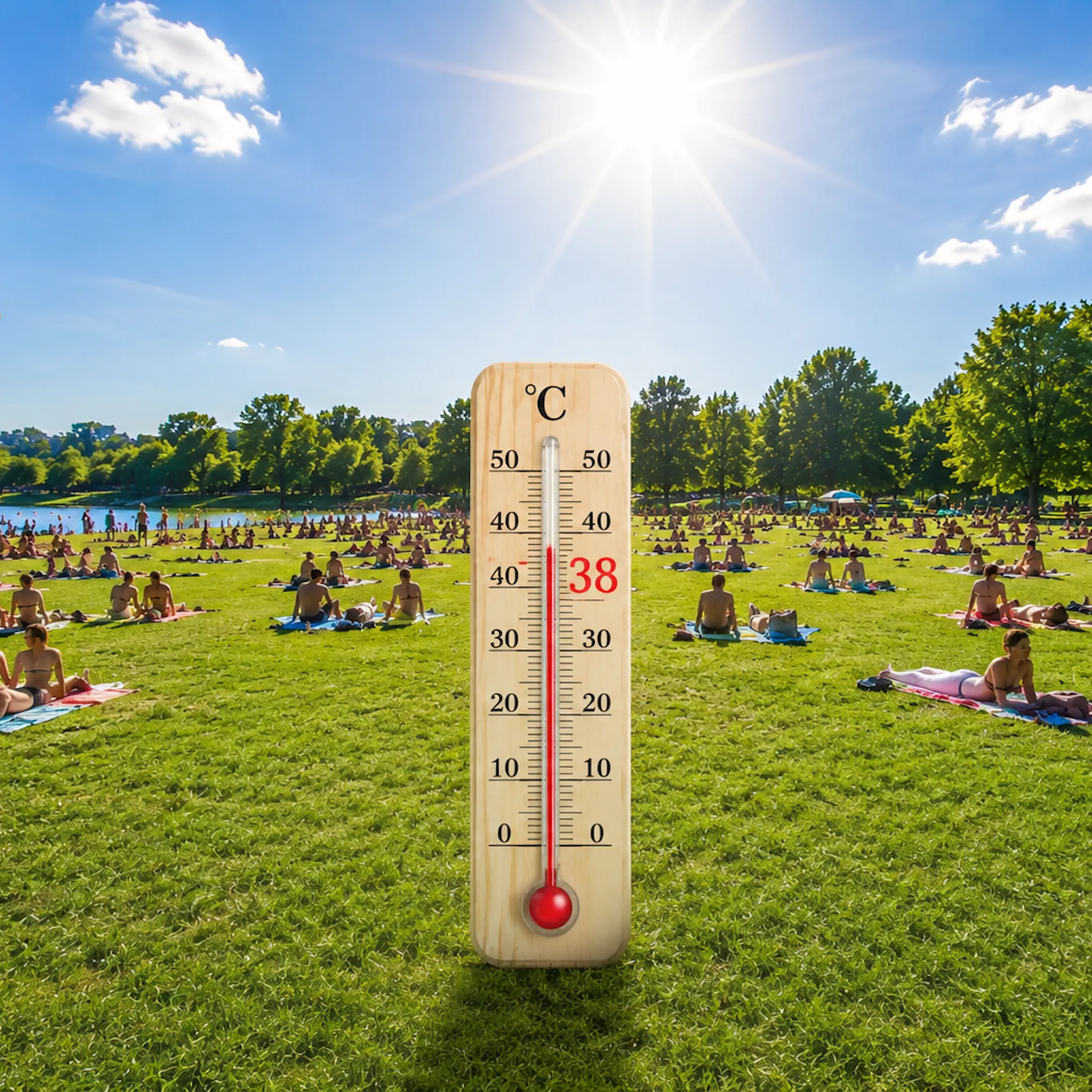 Bis zu 38 Grad: Das ist der Hitze- und Gewitterkalender für die kommende Woche