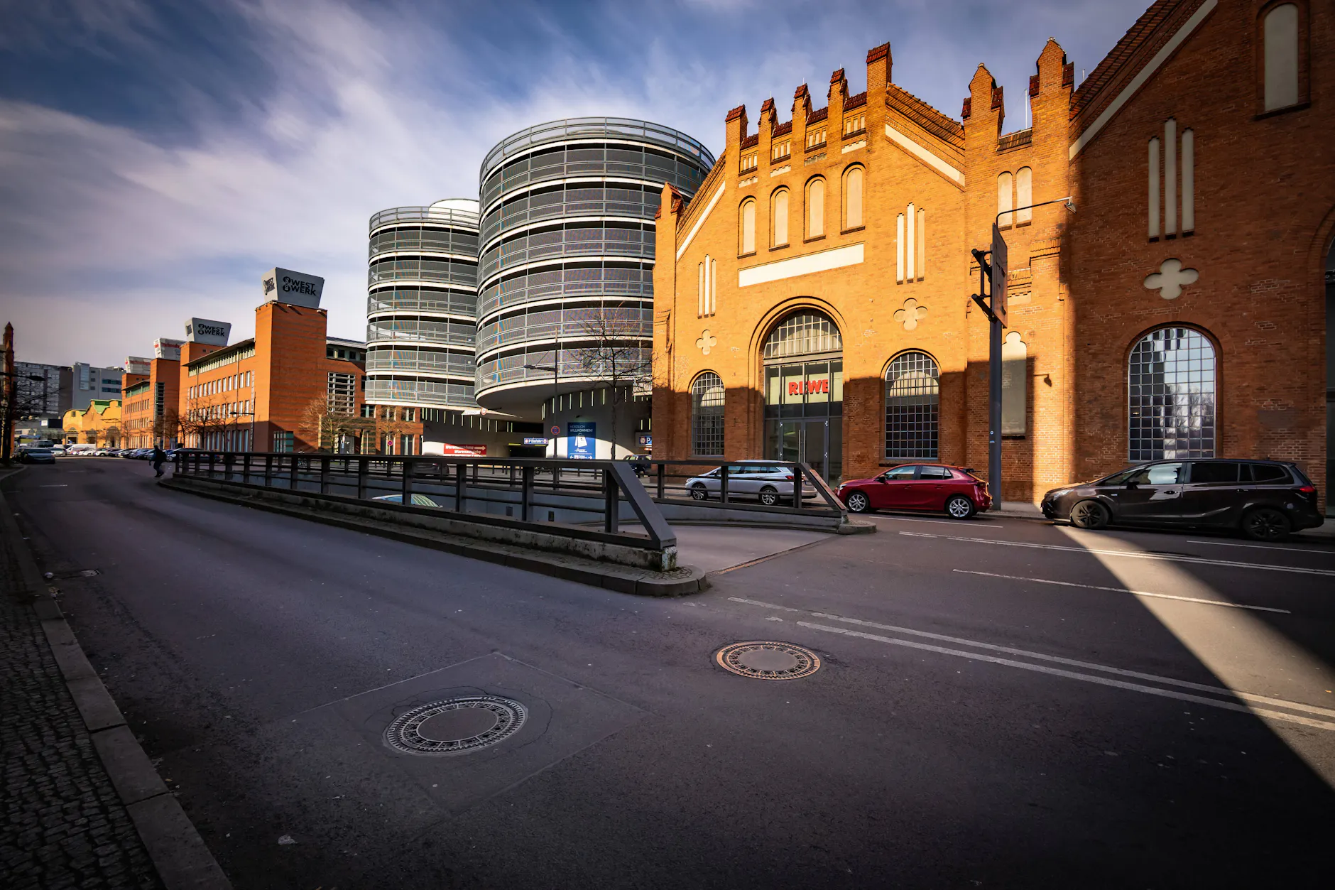 Die Hallen am Borsigturm. Dahinter steckt eines von Berlins ältesten Traditionsunternehmen.