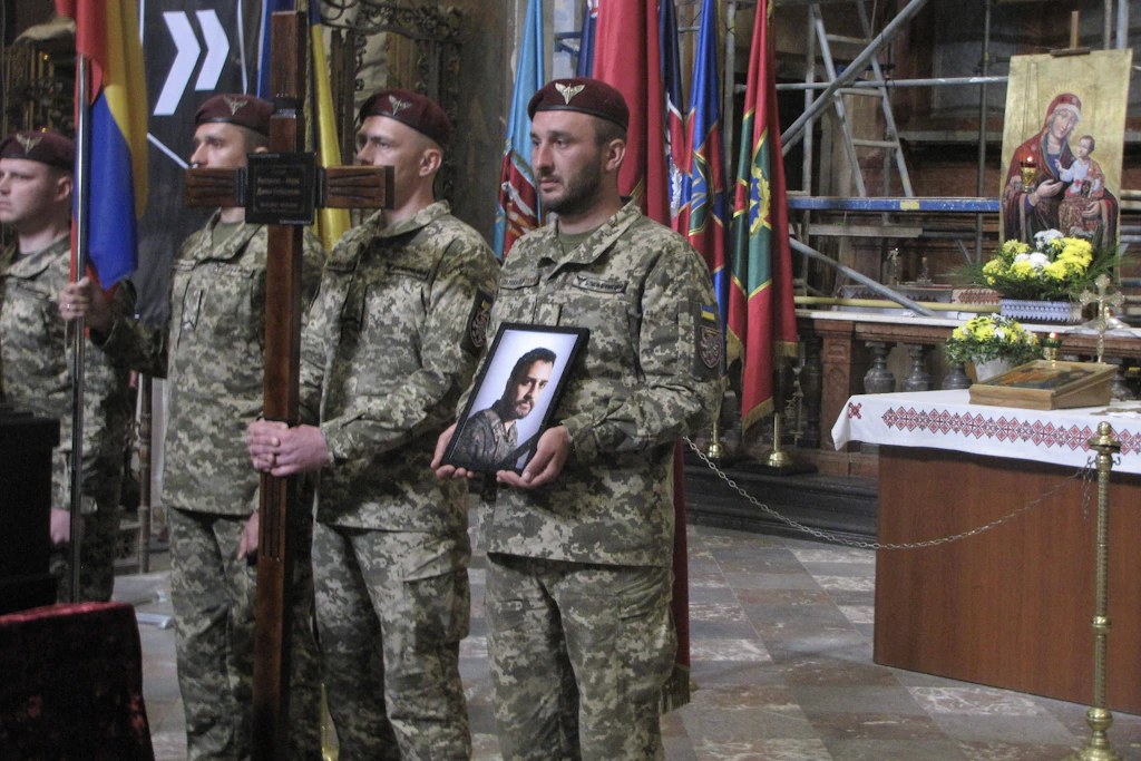 Der kolumbianische Ex-Marineinfanterist Jan Sebastian Restrepo Mazo fiel in der Region Saporischschja. Seine Familie reiste zur Beisetzung nach Lwiw.