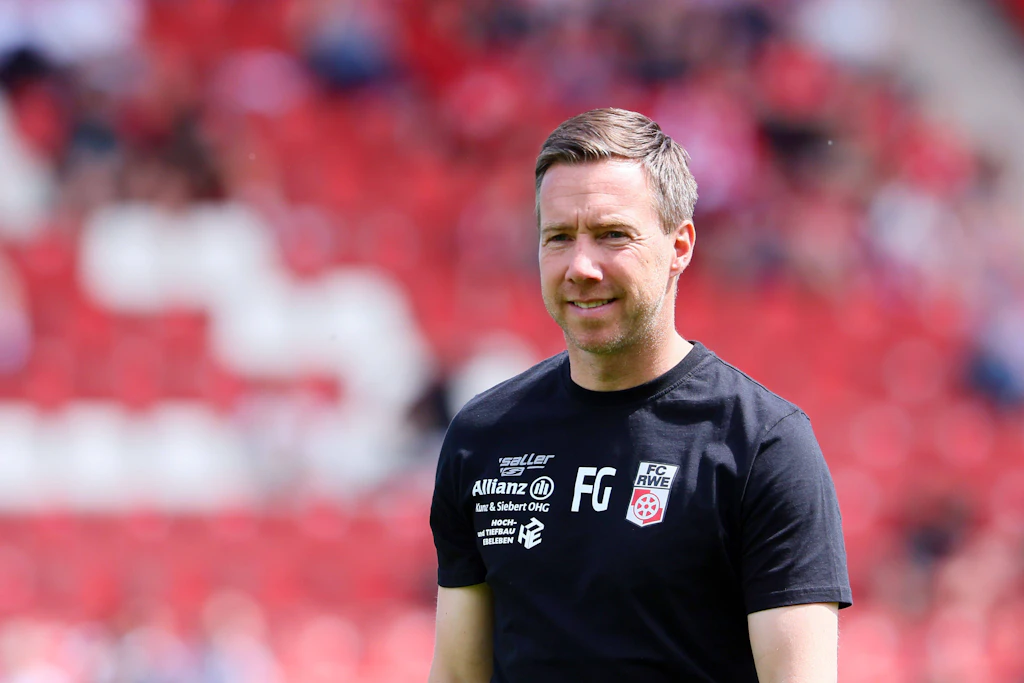 Erfurts Coach Fabian Gerber: Der Trainer übernimmt beim Regionalligisten auch die Funktion des Geschäftsführers Sport.