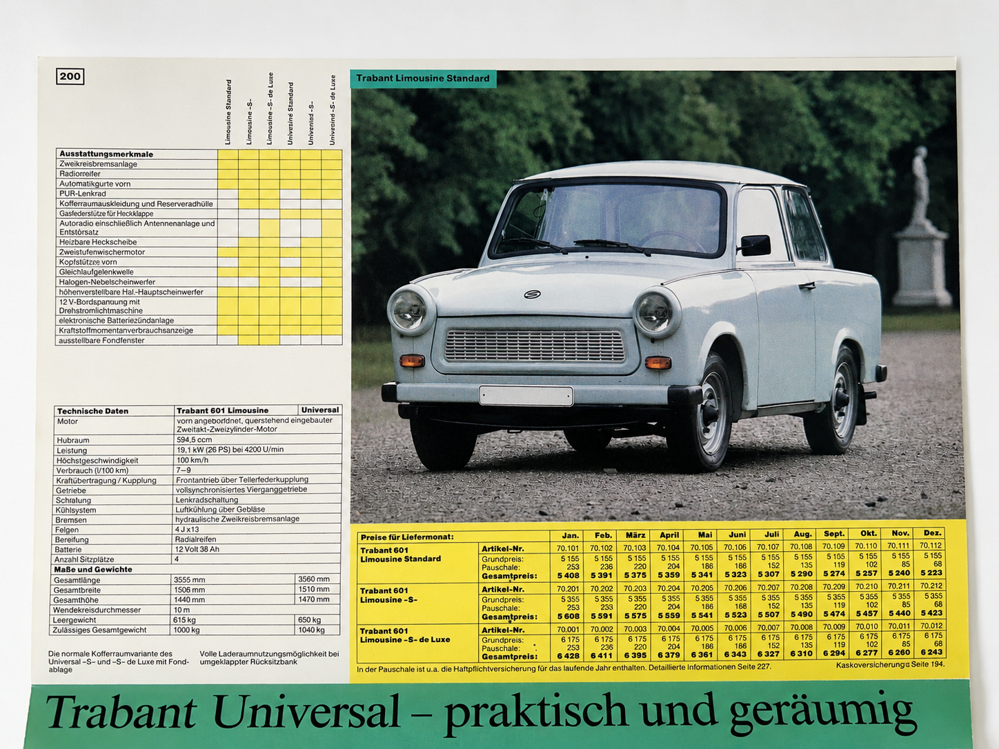 Genex-Autos in der DDR: So teuer waren Trabant, Golf & Co. in D-Mark