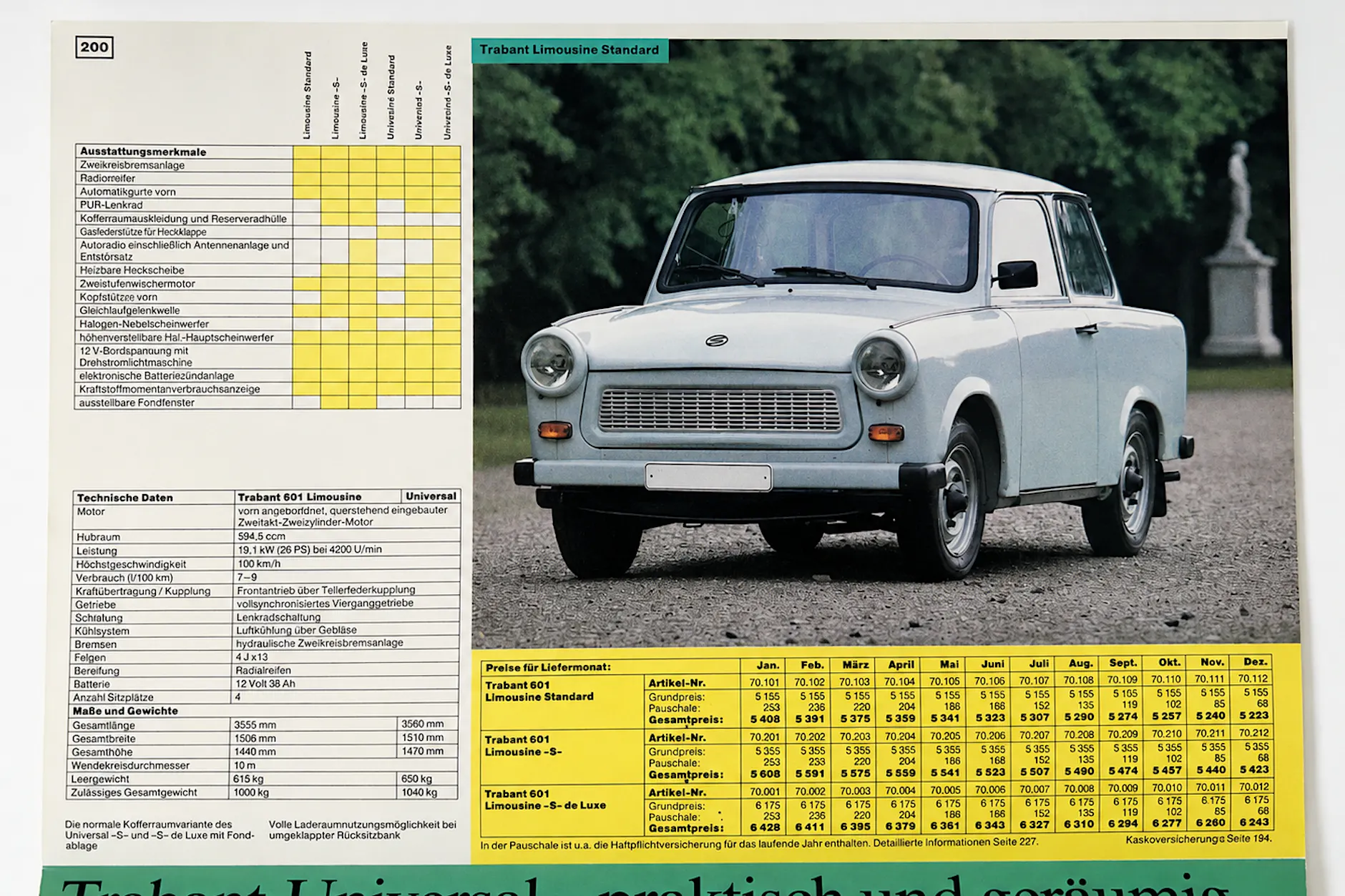 Genex-Autos in der DDR: So teuer waren Trabant, Golf & Co. in D-Mark