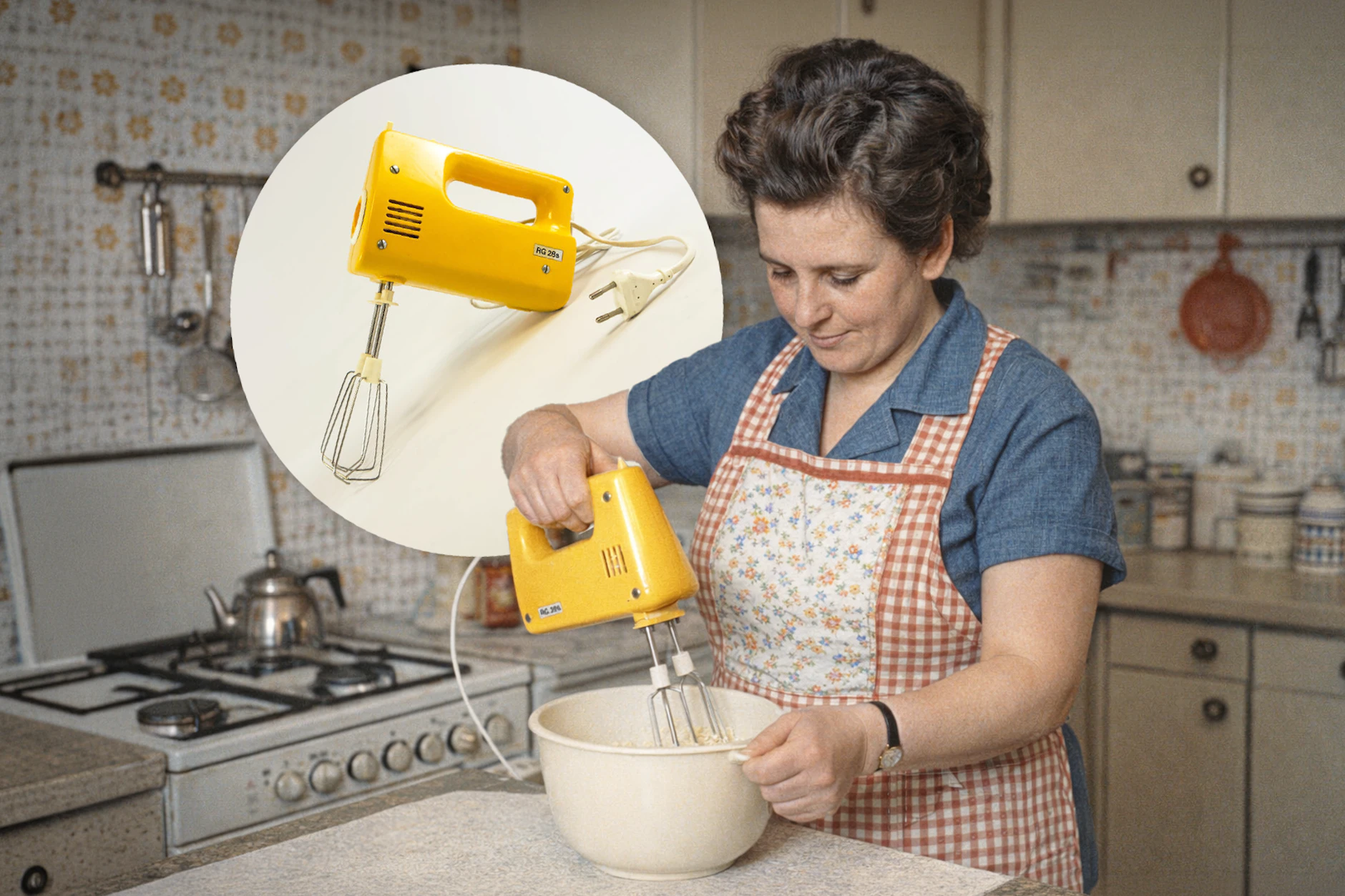 Er rührt und rührt und rührt: Der Handmixer RG 28 ist nur eines von vielen Beispielen, die zeigen, wie langlebig Produkte aus der DDR sein konnten.