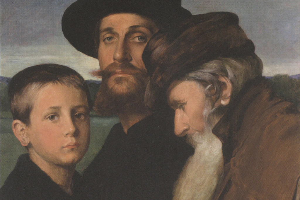 Die drei Lebensalter – hier auf einem Gemälde von Ottilie W. Roederstein – sind nicht erst seit Neuestem im Ungleichgewicht.