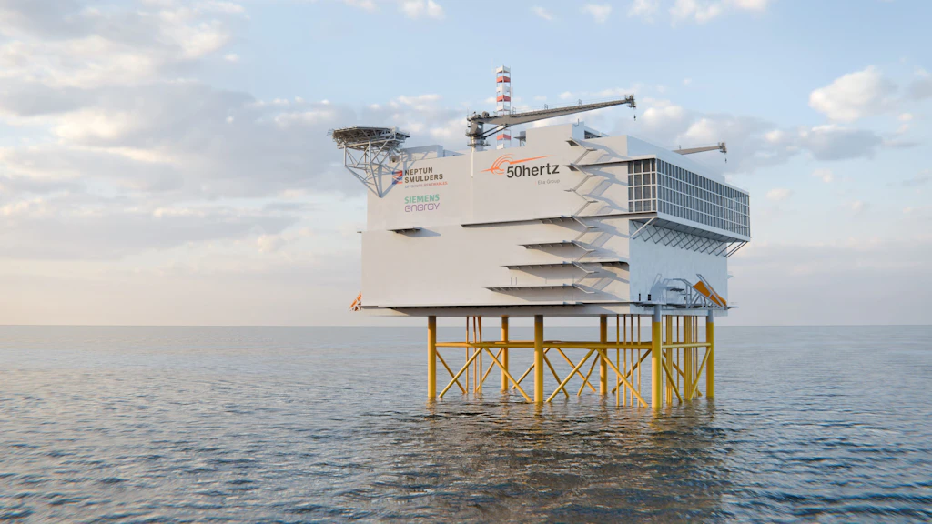 Milliardenauftrag für Bau von Offshore-Konverterplattform geht nach Warnemünde