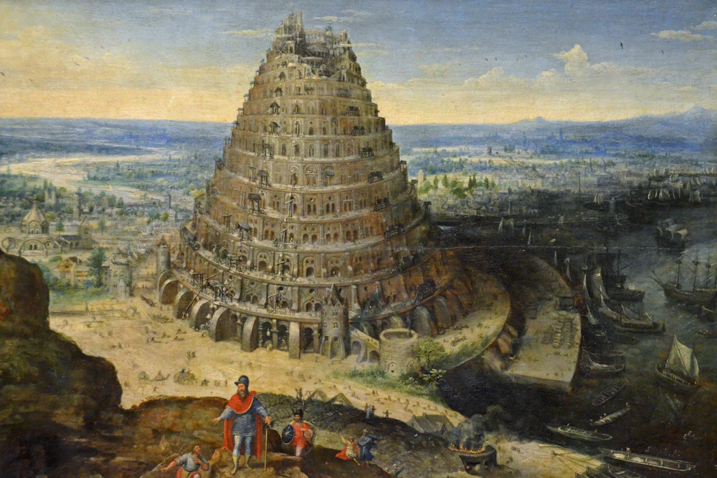 Der Turmbau zu Babel nach Lucas van Valckenborch