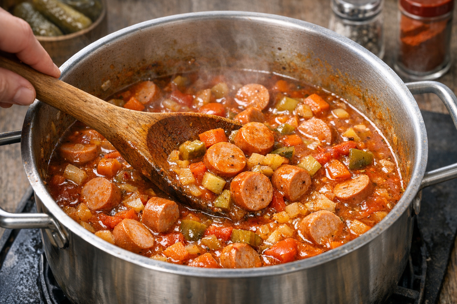 Wurstgulasch aus Bockwurst: Das Original-Rezept aus der DDR-Zeit!