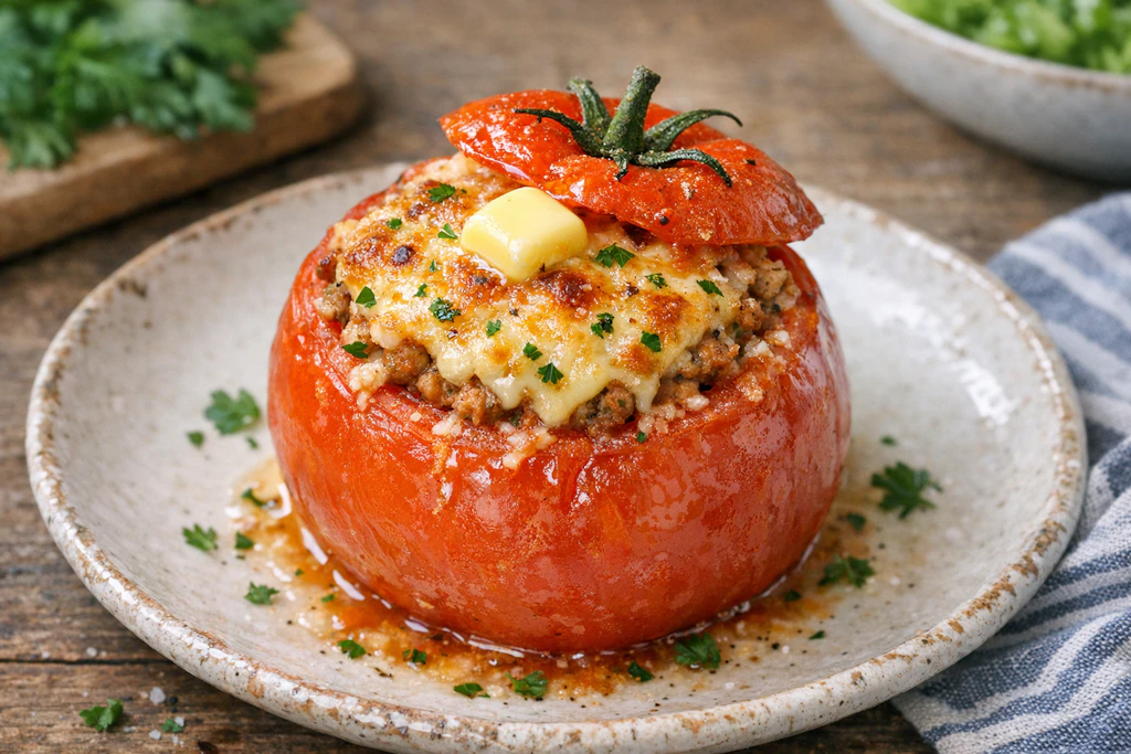 Lecker! Grilltomaten sind saftig und deftig - und schmecken nicht nur wunderbar zu Reis, sondern sind auch eine köstliche Ergänzung zum sommerlichen Abendbrot.