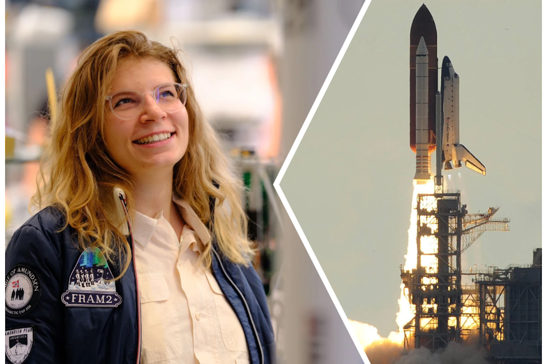 Rabea Rogge flog 2025 mit einer SpaceX-Rakete ins All.