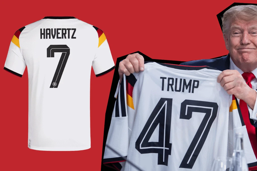 Schenkte Merz Trump ein Fake-Trikot?