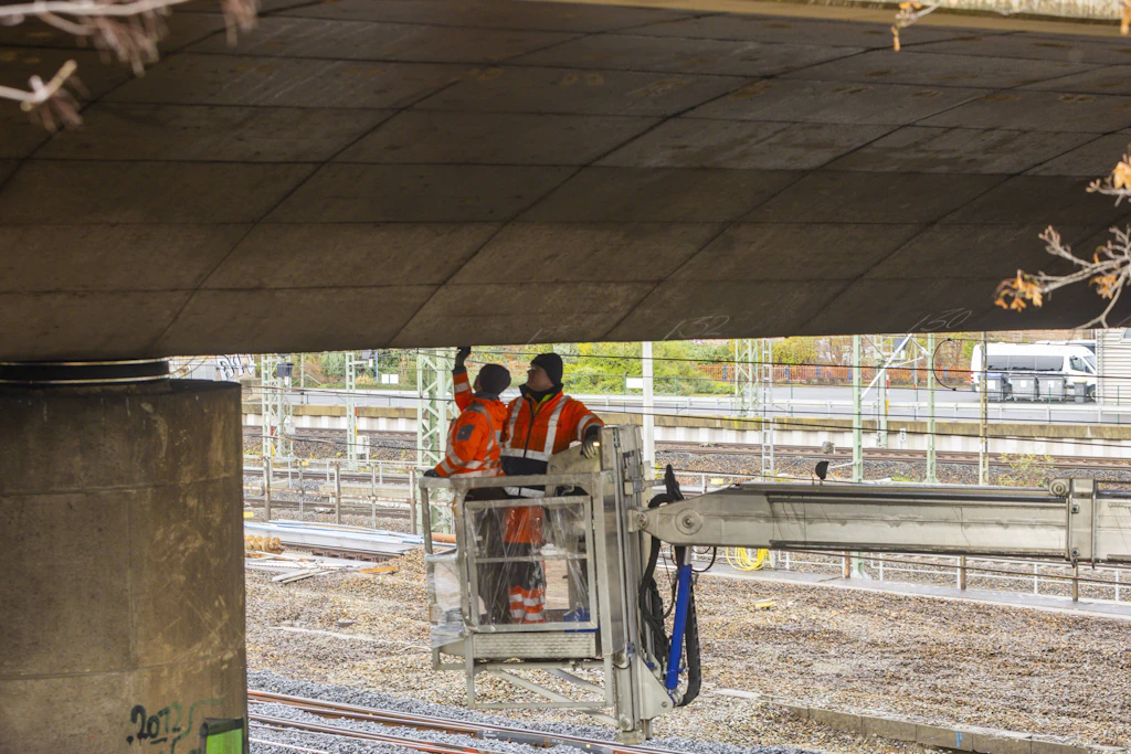 Bei Prüfungen an der Brücke wurden die Schäden festgestellt. 