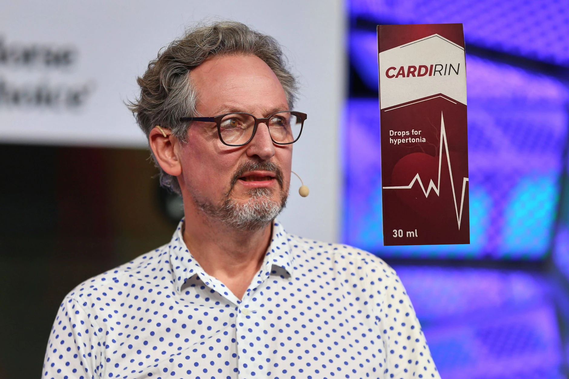 Eckart von Hirschhausen ist sauer, dass sein Name für Mittel wie Cardirin missbraucht wird.